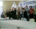 Recibimiento del ex presidente